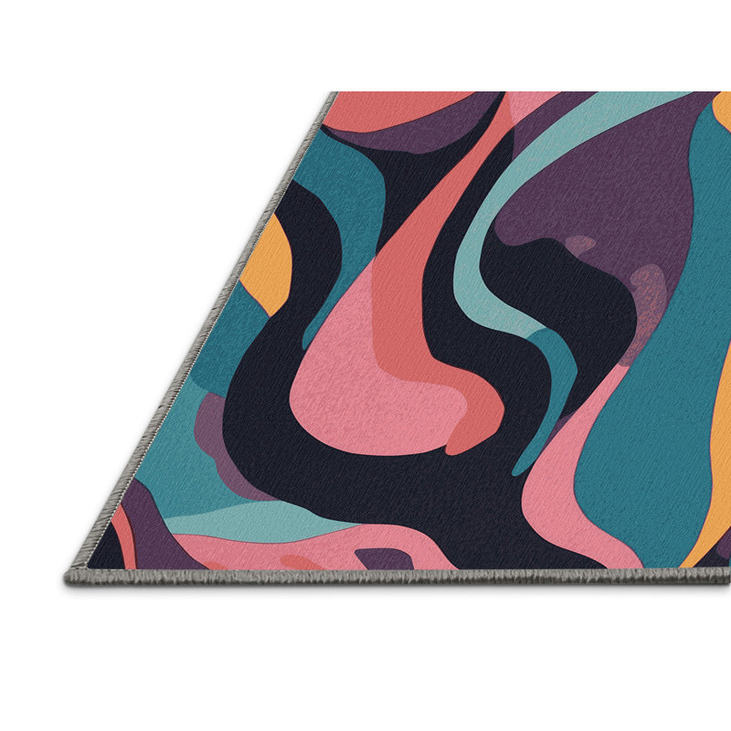 Electric Circuitry Rug, Rectangle 2' x 3'