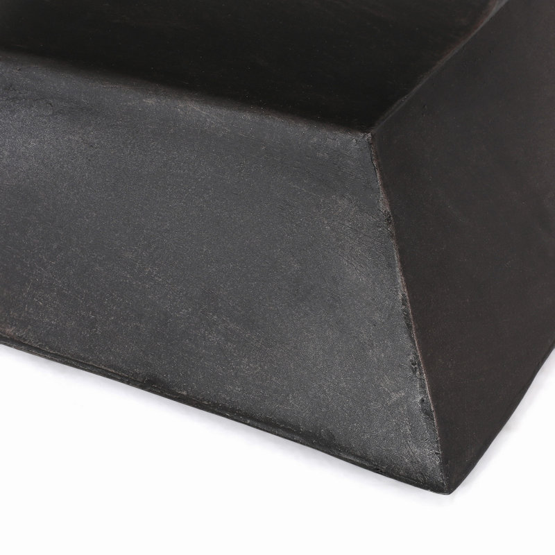 Table d'appoint d'extérieur en béton léger