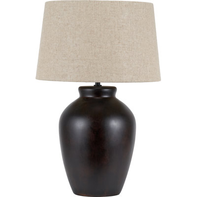 Espresso Ceramic Table Lamp