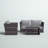 Anndale Rattan Wicker Fully Assembled 3 - Person Seating Group with Cushions-38014174
