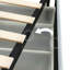 Lit plateforme tapissier avec rangement Anda