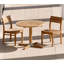 Bermuda Outdoor Round Teak Dining Table