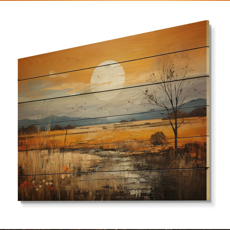 Millwood Pines Prairies Bliss Collage On Wood Print - Wayfair Canada