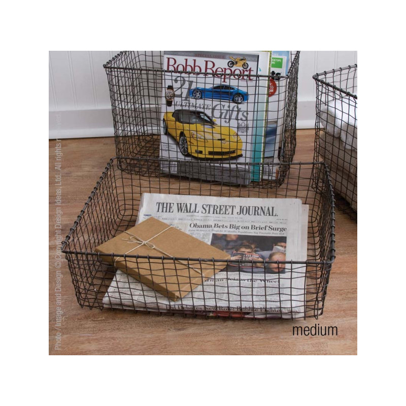 Design Ideas Decorative Bin, Medium