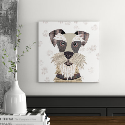 Schnauzer 1 Piece Painting