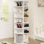 Range-chaussures tour 7, rotation 360 °, support de filage blanc Colorway, s'adapte à divers articles, teinte