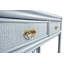 Two Drawer Console with Decorative Back Rattan-2031909720