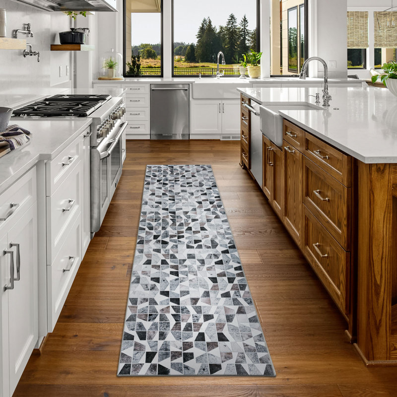 Tapis Coronado Modern, Tapis de couloir 2 pi 6 po x 9 pi