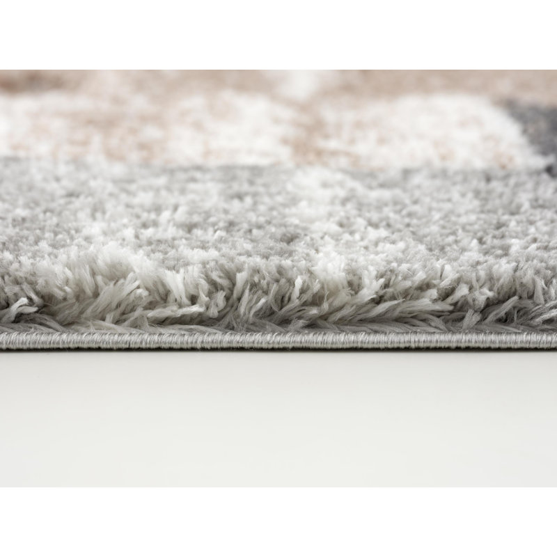 Geometric Indoor Rug, Rectangle 6'7" x 9'6"