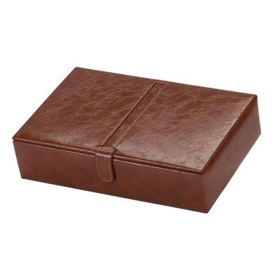 Rhys Faux Leather Watch Box