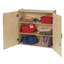 Armoire de classe à 3 compartiments avec portes