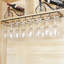 Hanging Wine Glass Rack Black-1870279927