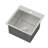 15" x 15" x 9" Stainless Steel Drop In Kitchen Sink - 15 Inch Drop-in Topmount Sinks 16 Gauge Single Bowl Bar Sink