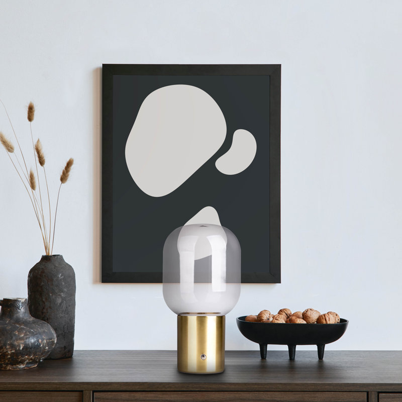 Anaja Aluminum Novelty Lamp, Gold