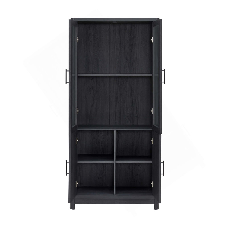 Bibliothèque gris anthracite, Gris anthracite