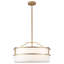 Lustre tambour 5 lumières à intensité variable-672381150