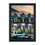Impression encadrée 14" x 20" des Colts d'Indianapolis (NFL) - 3 joueurs-136315151