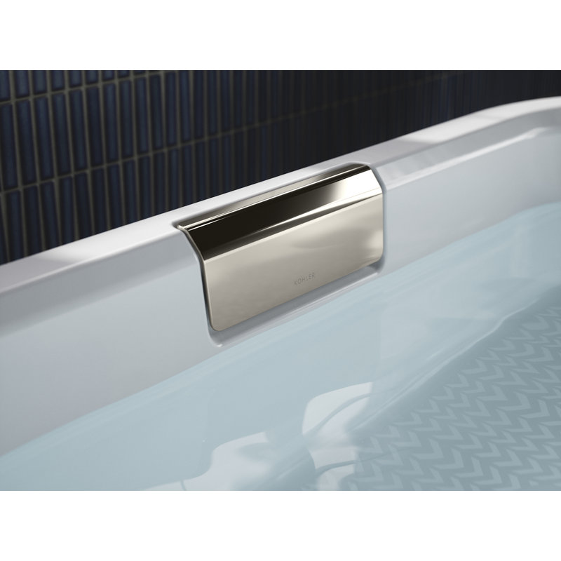 Volute Bath Drain Trim, Polished Nickel