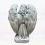 Statue ange en oxyde de magnésium résistant aux intempéries pour un décor extérieur et intérieur, détail exquis et design durable