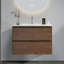 Meuble-lavabo mural simple 30 po avec comptoir en céramique-2060187351-2060187345