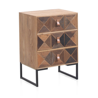 Fitzrovia 46cm W Bedside Table
