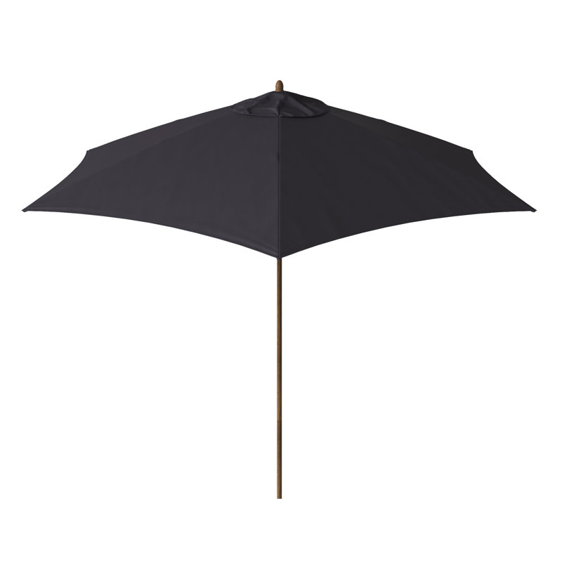 Parasol de marché Henry Street, Bleu marine - polyester
