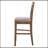 Tan And Weathered Oak Counter Height Stools With Cross Back (Set Of 2)
