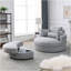 Grand fauteuil rond rond avec accoudoir de jardin Welike-985010030