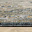 Tapis bleu / taupe Hovis-2067349528