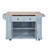 Kitchen Island Cart with Functional Rack-129950585