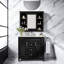Ensemble de meuble-lavabo 35 po avec armoire à miroir, tiroirs à fermeture en douceur et rangement triple-1238148519-1238148506