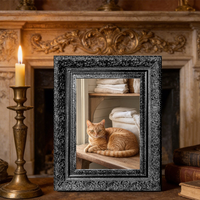 Single Picture Frame, Noir, 1, 8 po x 10 po