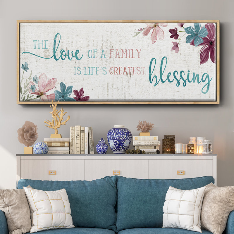 Life's Greatest - toile encadrée, H 20 po x l 50 po