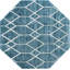 Tapis contemporain Eshin de couleur brise-240935005