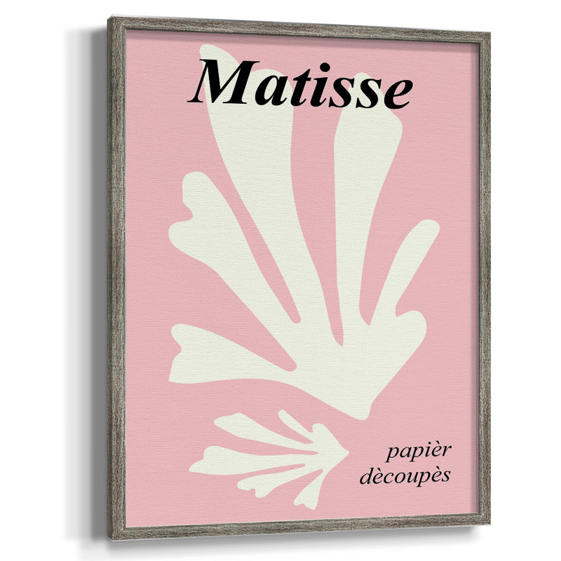 Matisse CECLVI, reproduction d'art encadrée - bois massif, H 30 po x l 24 po