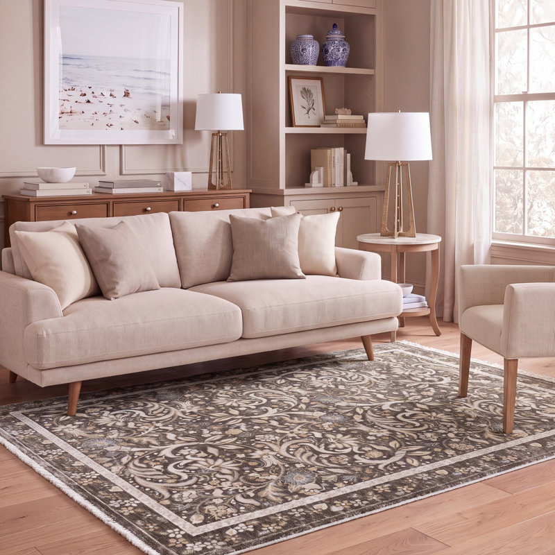 Tapis floral Bloom 720 Performance, Rectangle 6'-7 x 9'-10