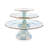 Sky Check Small Pedestal Platter