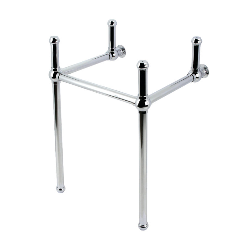 Kingston Brass Fauceture Brass Console Sink Legs, Polished Chrome