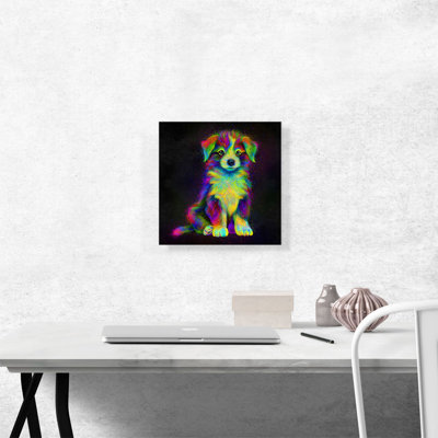«Puppy Cute Dog», impression sur toile tendue