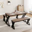 4 -Person Solid Wood Dining Set-1277273569-1277273575