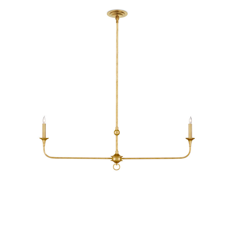 Nottaway Linear Gold Chandelier