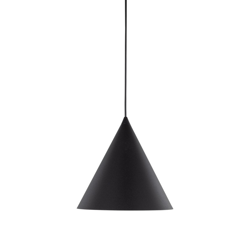 Luminaire suspendu CONO XL, Noir, noir, noir, noir, H 62 po x l 10 po