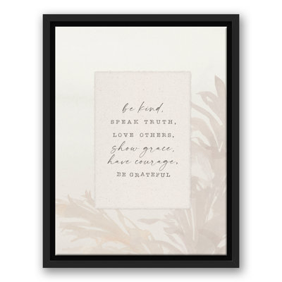 " Be Kind "