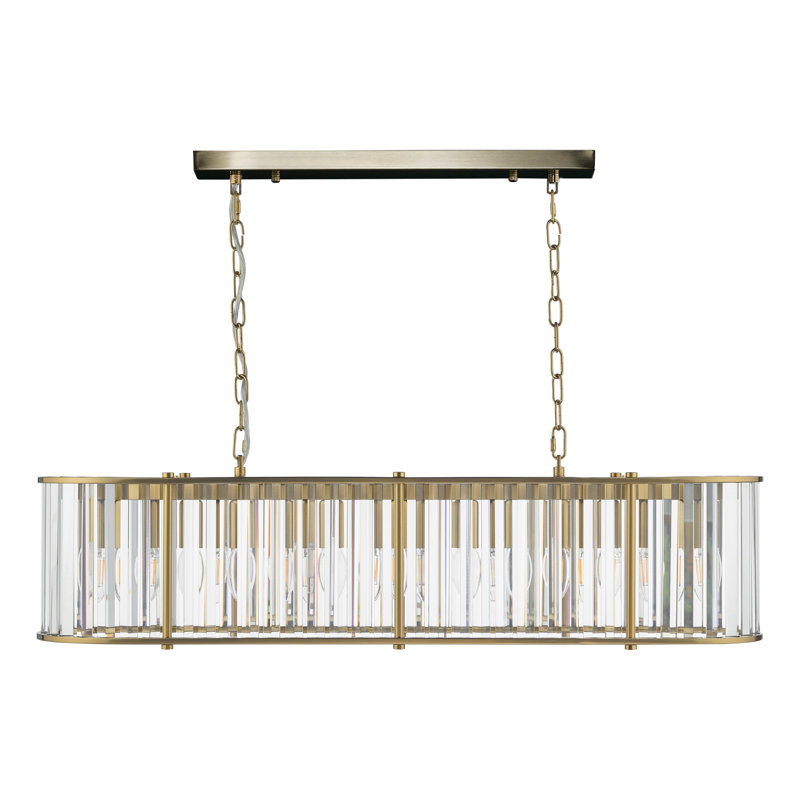 7 - Light Pendant, Brass