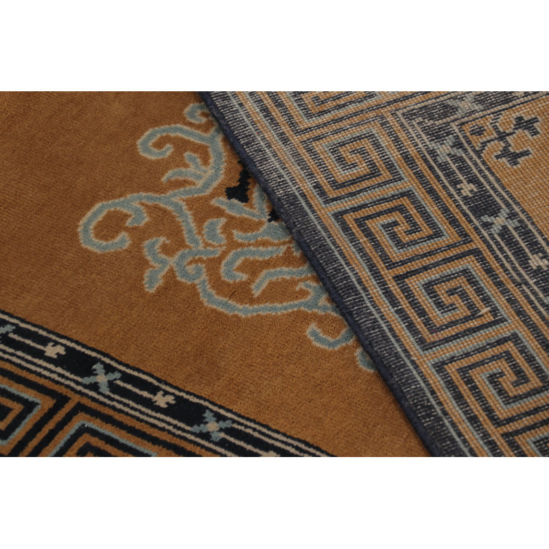 Art Deco Handmade Wool Area Rug