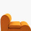 Chaise d'appoint en velours 33,46 po Josman-1182299644