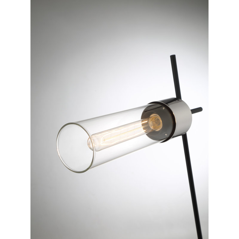 Lampe de bureau chromée 28,5 po Ailin