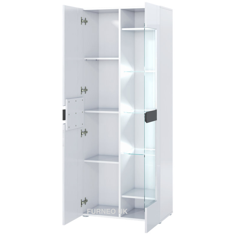 Milano Display Cabinet, White