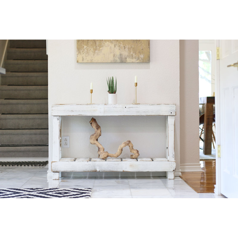 Wendie 46'' Solid Wood Console Table