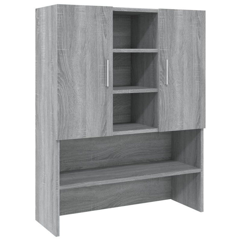 Awan Washing Machine Cabinet 70,5x25,5x90 cm, Grey Sonoma
